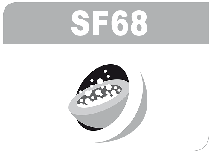 Contine un nivel garantat de tulpina proprietara de probiotic viabil microcapsulata (SF68)
(5x108 CFU */g 